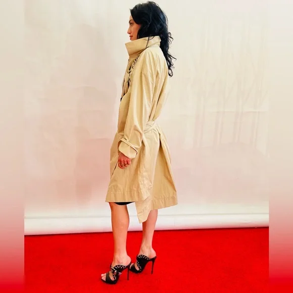 Vivienne Westwood “ACTIVE RESISTANCE TO PROPAGANDA” TRENCH COAT NWT SS16 - Picture 5 of 13